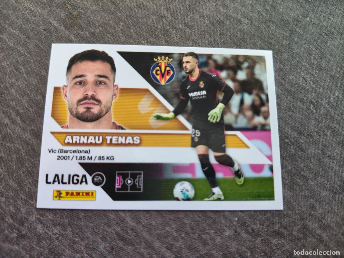 Cromos de f&uacute;tbol: Cromo 4 ARNAU TENAS VILLARREAL CF. Colecci&oacute;n LALIGA F&uacute;tbol 2026-2027 PANINI Nuevo