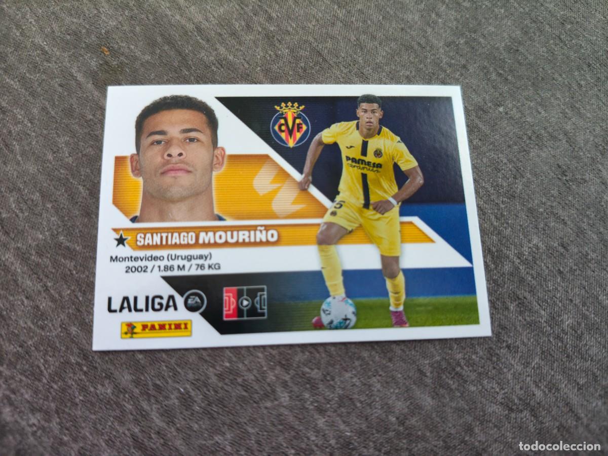 Cromos de f&uacute;tbol: Cromo 5 SANTIAGO MOURI&Ntilde;O VILLARREAL CF. Colecci&oacute;n LALIGA F&uacute;tbol 2026-2027 PANINI Nuevo