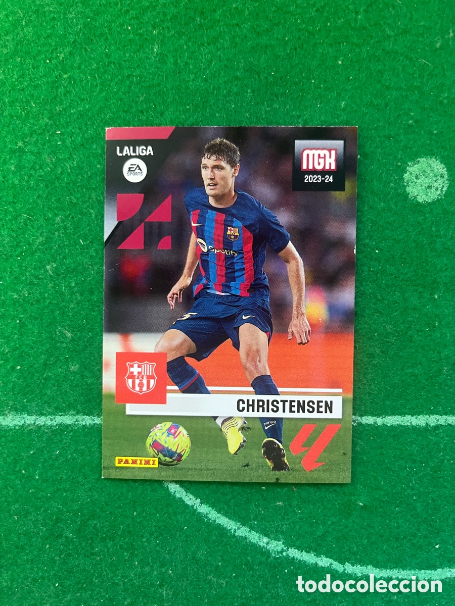 Football Stickers: 96 CHRISTENSEN BARCELONA MEGACRACKS 2023 2024 PANINI
