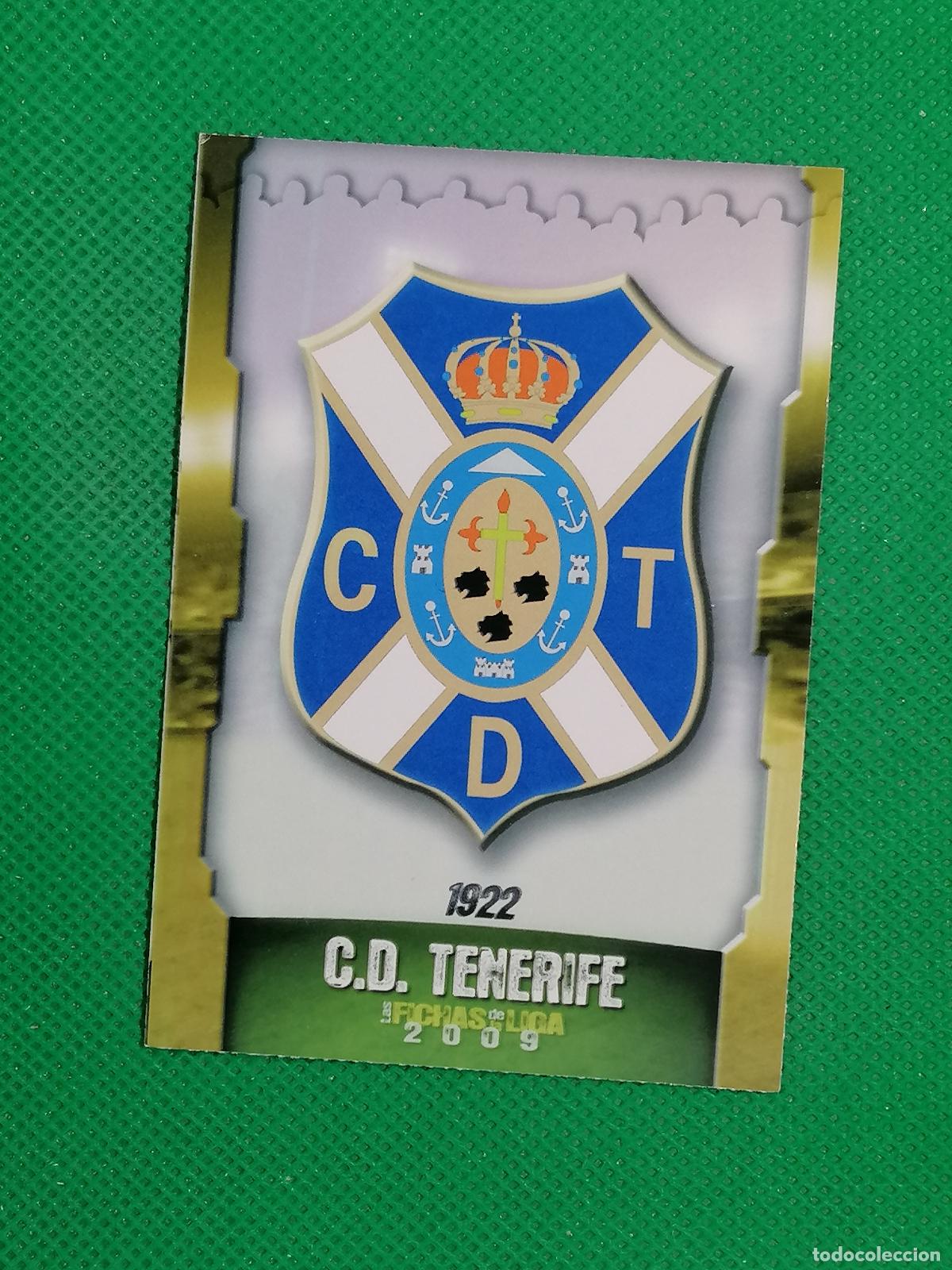 Figurine di Calcio: 560 ESCUDO PLANTILLA TENERIFE ⚽ MUNDICROMO LAS FICHAS DE LA LIGA 08 09 2008 2009 ⚽