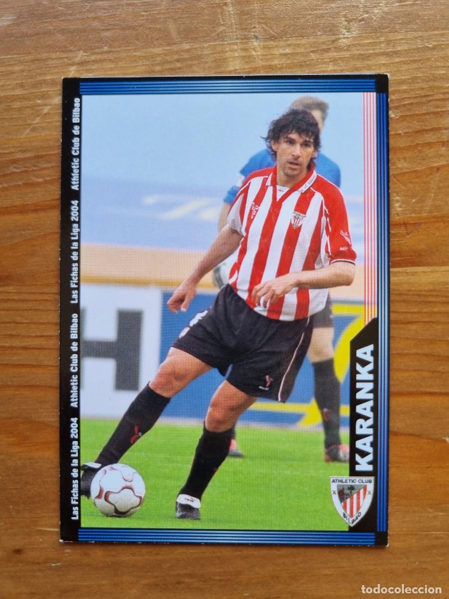 Cromos de Futebol: 169 KARANKA (Athletic Club de Bilbao). Las Fichas de la Liga 2003 2004 03 04 (Mundicromo)