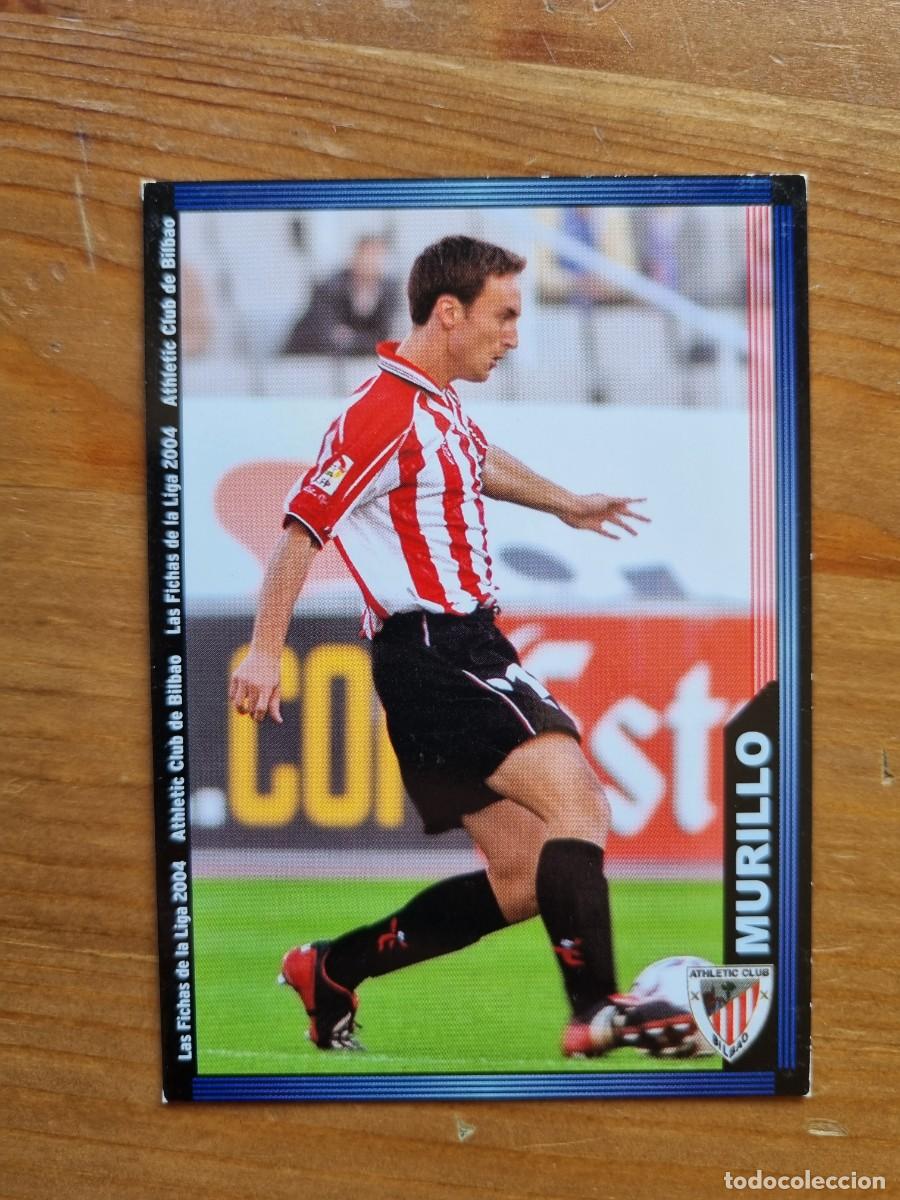 Fu&szlig;ball-Sticker: 172 MURILLO (Athletic Club de Bilbao). Las Fichas de la Liga 2003 2004 03 04 (Mundicromo)