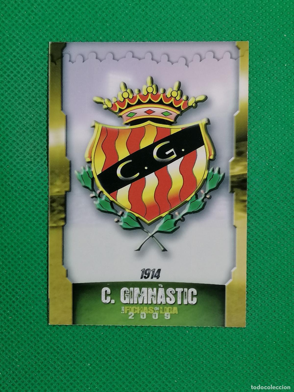 Fu&szlig;ball-Sticker: 563 ESCUDO PLANTILLA GIMNASTIC ⚽ MUNDICROMO LAS FICHAS DE LA LIGA 08 09 2008 2009 ⚽