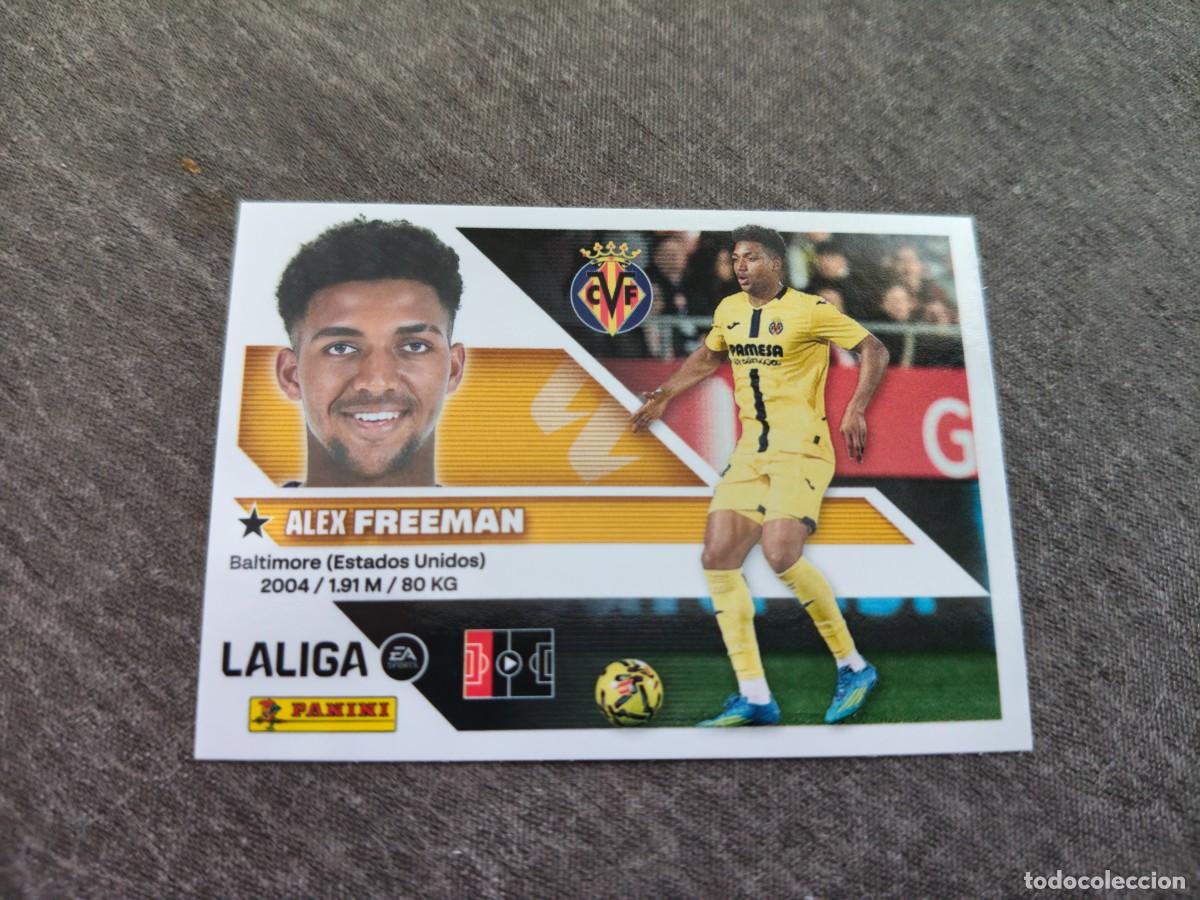 Cromos de f&uacute;tbol: Cromo 7B ALEX FREEMAN VILLARREAL CF. Colecci&oacute;n LALIGA F&uacute;tbol 2026-2027 PANINI Nuevo