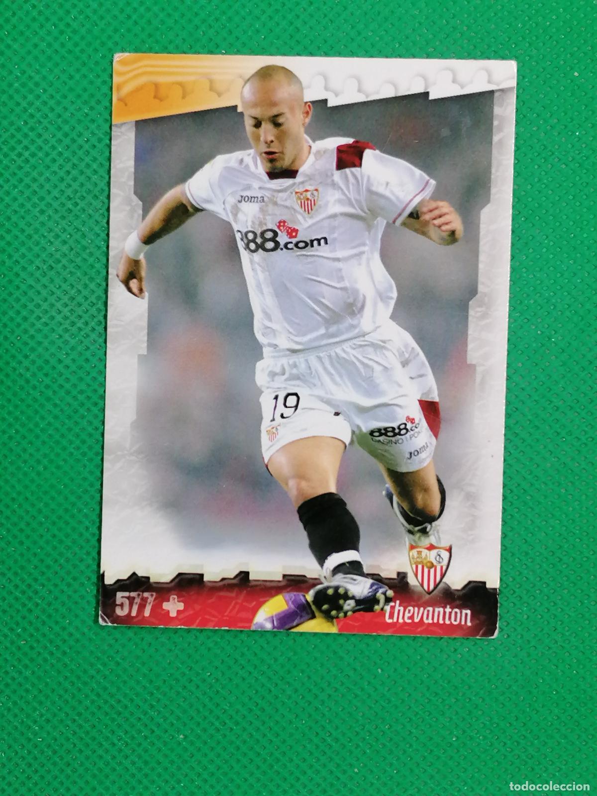 Cromos de f&uacute;tbol: 577 + CHEVANTON SEVILLA ⚽ MUNDICROMO LAS FICHAS DE LA LIGA 08 09 2008 2009 ⚽