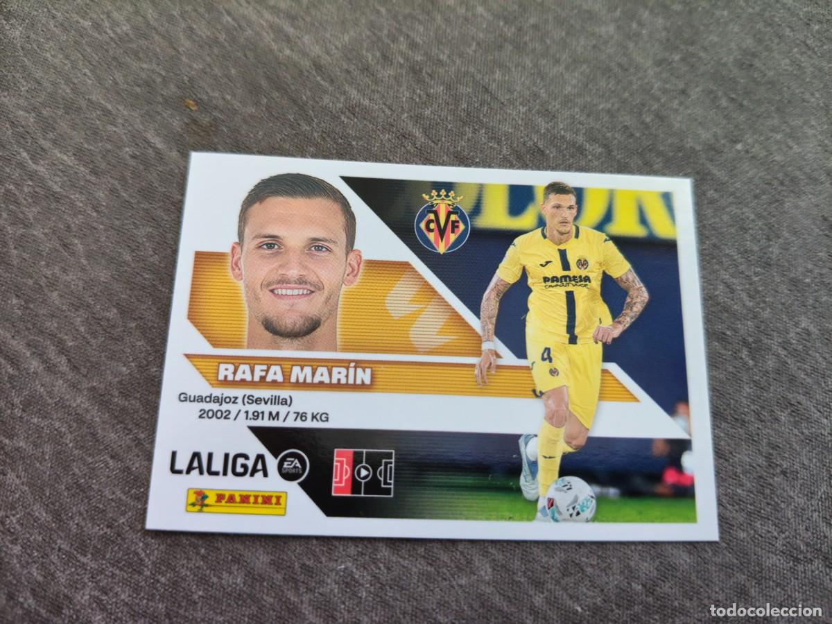 Cromos de f&uacute;tbol: Cromo 8B RAFA MAR&Iacute;N VILLARREAL CF. Colecci&oacute;n LALIGA F&uacute;tbol 2026-2027 PANINI Nuevo