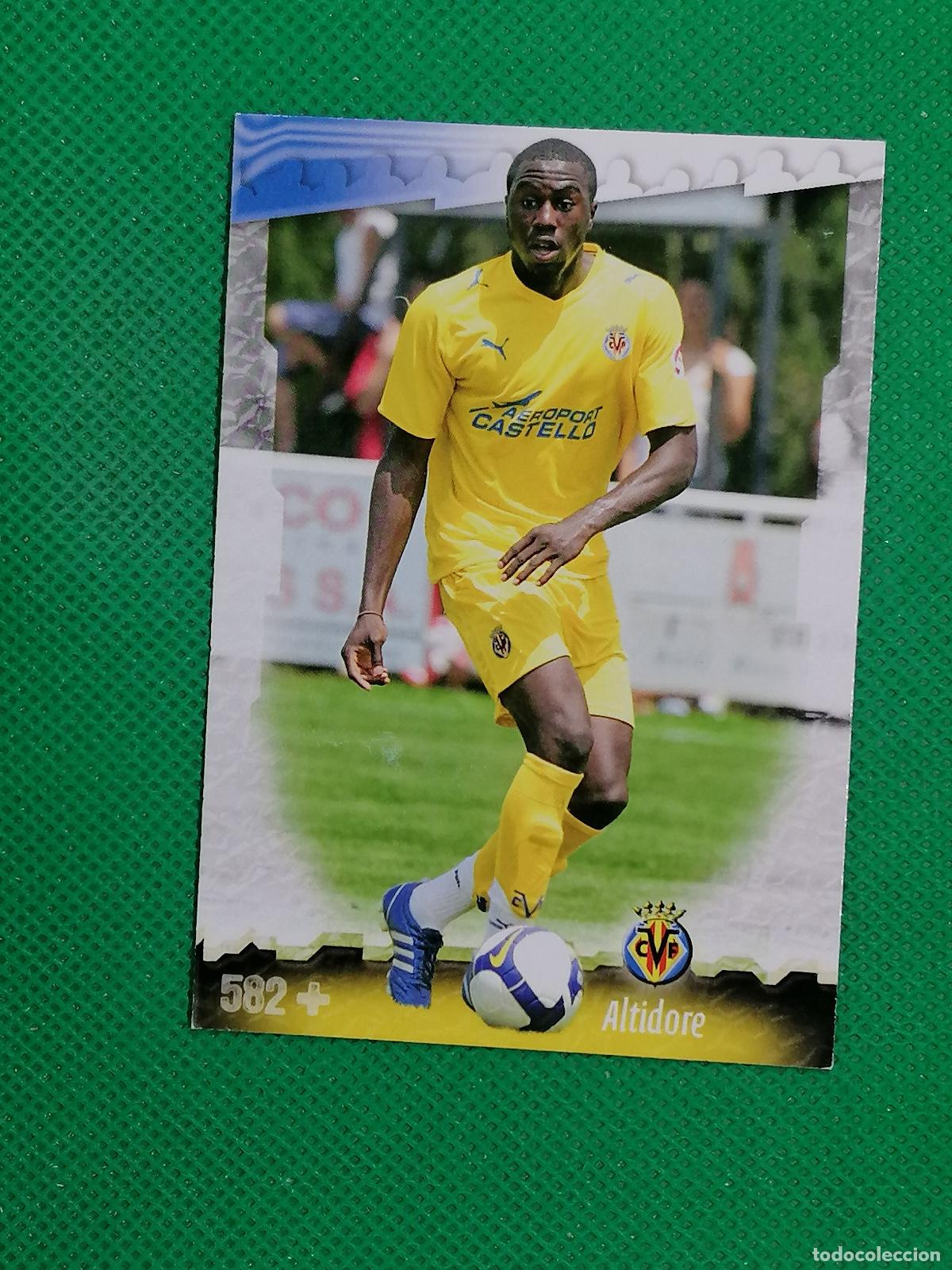 Cromos de f&uacute;tbol: 582 + ALTIDORE VILLARREAL ⚽ MUNDICROMO LAS FICHAS DE LA LIGA 08 09 2008 2009 ⚽