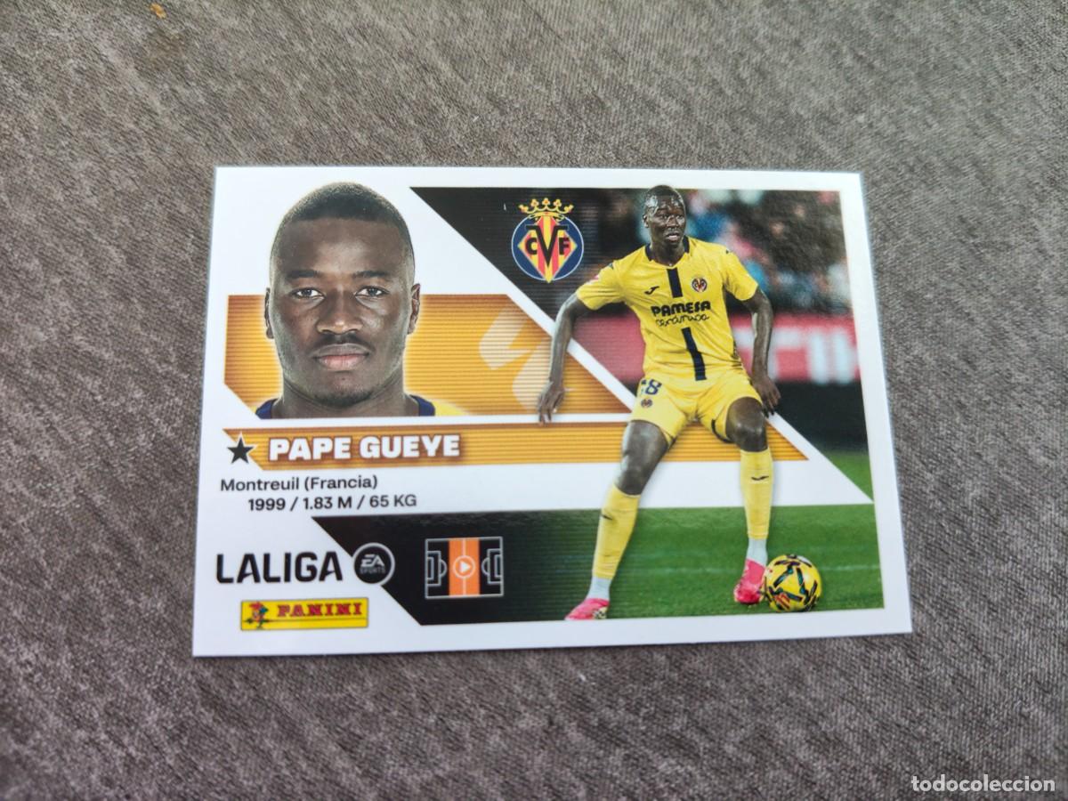 Cromos de f&uacute;tbol: Cromo 11 PAPE GUEYE VILLARREAL CF. Colecci&oacute;n LALIGA F&uacute;tbol 2026-2027 PANINI Nuevo