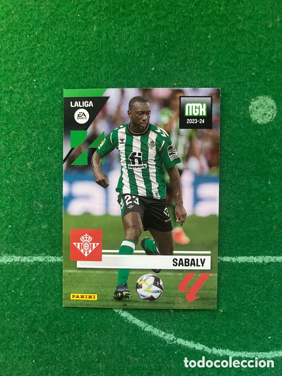 Cromos de f&uacute;tbol: 112 SABALY REAL BETIS MEGACRACKS 2023 2024 PANINI