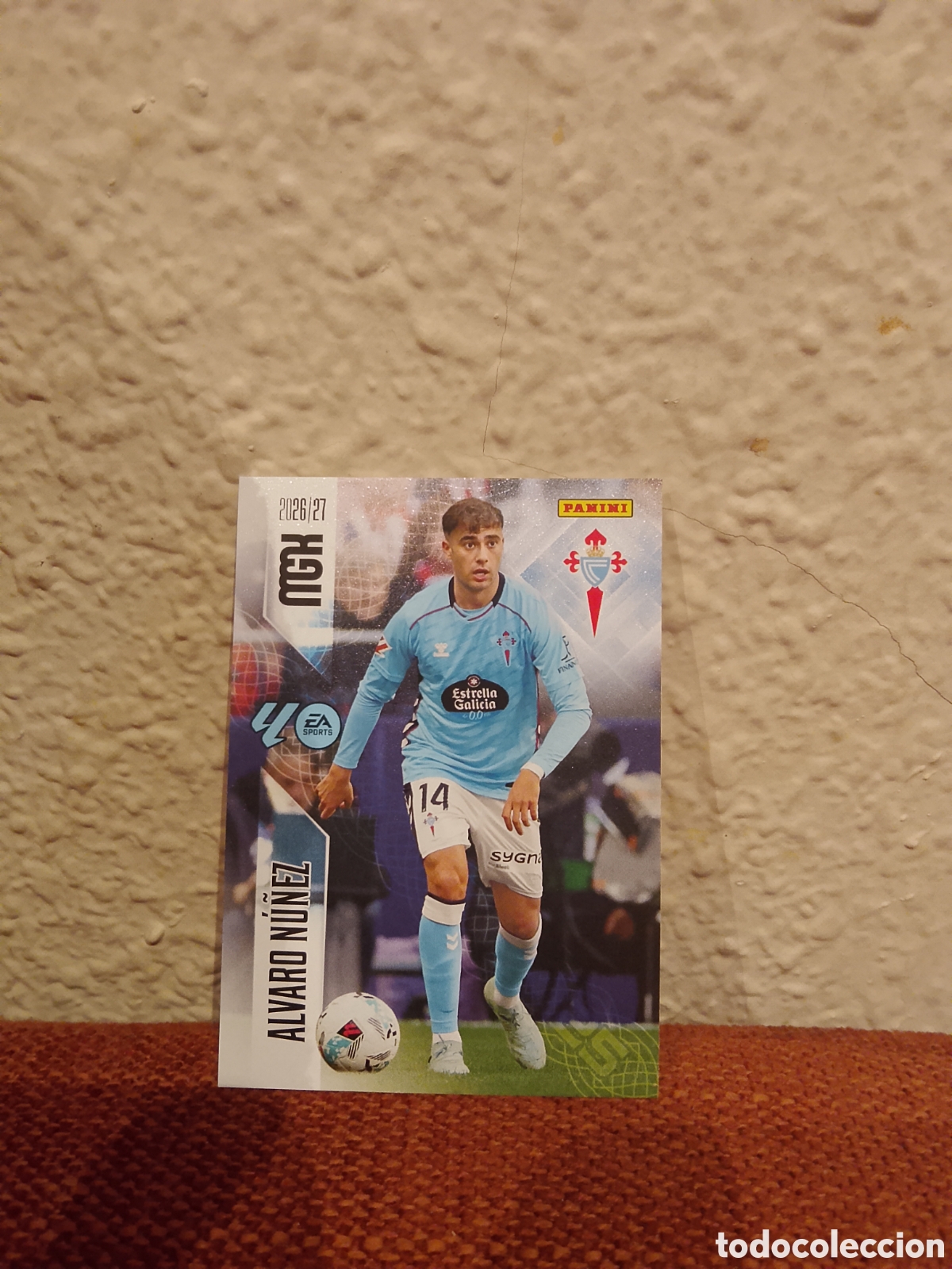 Cromos de f&uacute;tbol: &Aacute;lvaro N&uacute;&ntilde;ez Celta 113 Megacracks 26/27 2026 2027