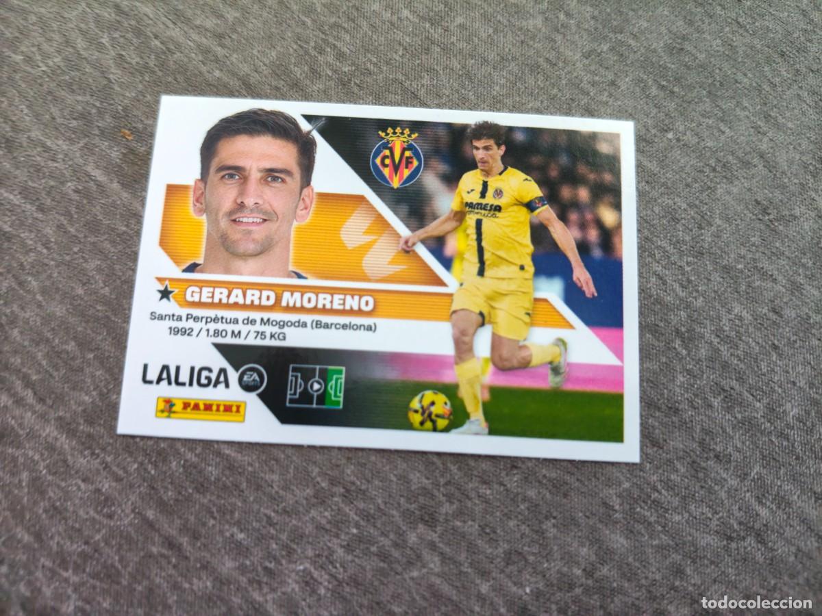 Cromos de f&uacute;tbol: Cromo 20 GERARD MORENO VILLARREAL CF. Colecci&oacute;n LALIGA F&uacute;tbol 2026-2027 PANINI Nuevo