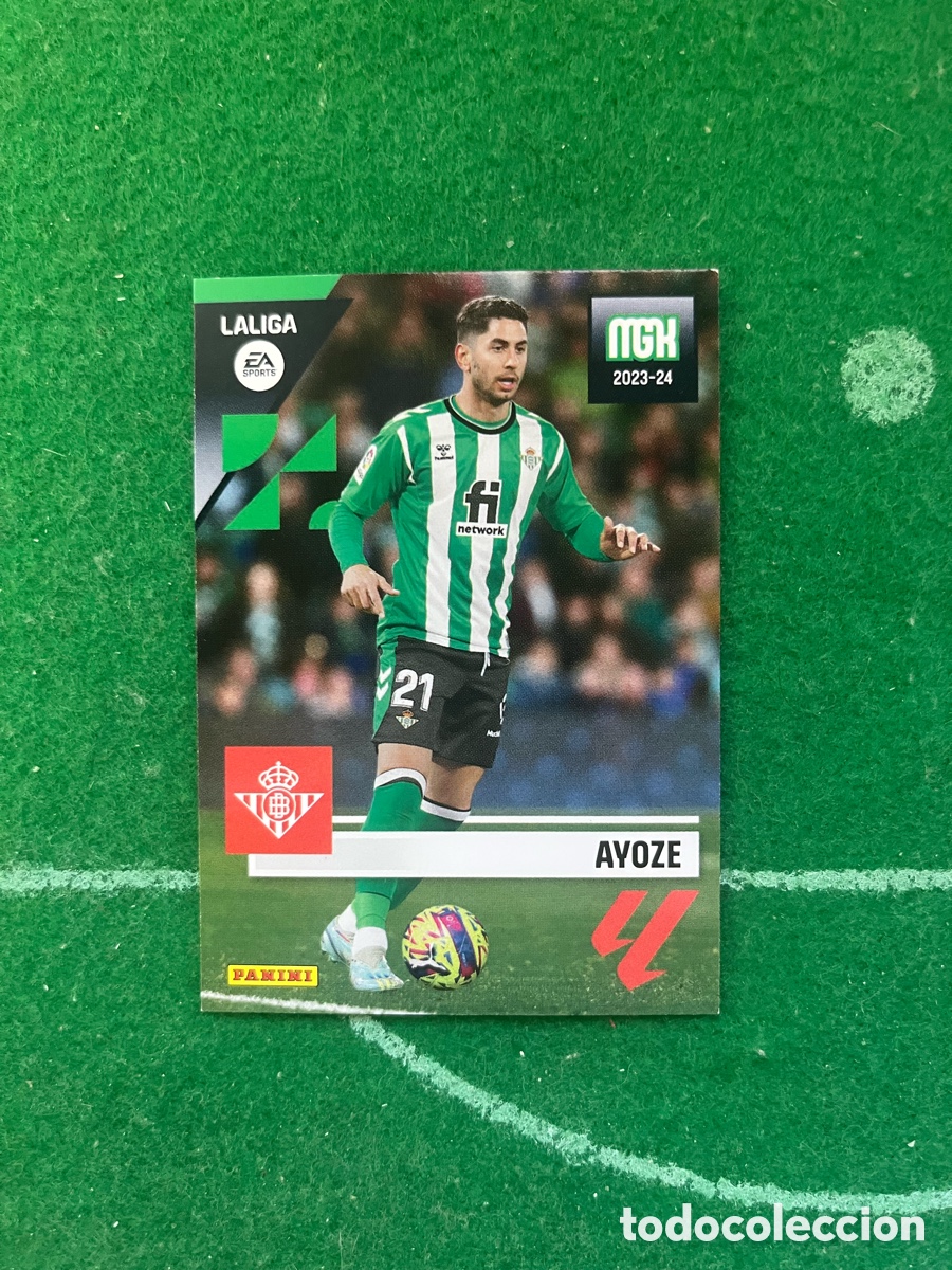 Cromos de f&uacute;tbol: 126 AYOZE REAL BETIS MEGACRACKS 2023 2024 PANINI