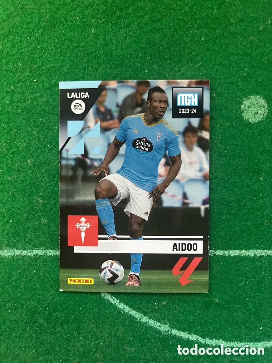 Cromos de f&uacute;tbol: 149 AIDOO CELTA DE VIGO MEGACRACKS 2023 2024 PANINI