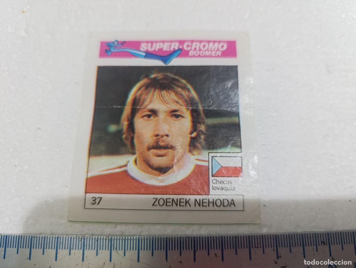 Cromos de f&uacute;tbol: CROMO - ZOENEK NEHODA - CHICLES BOOMER FUTBOL A&Ntilde;OS 80