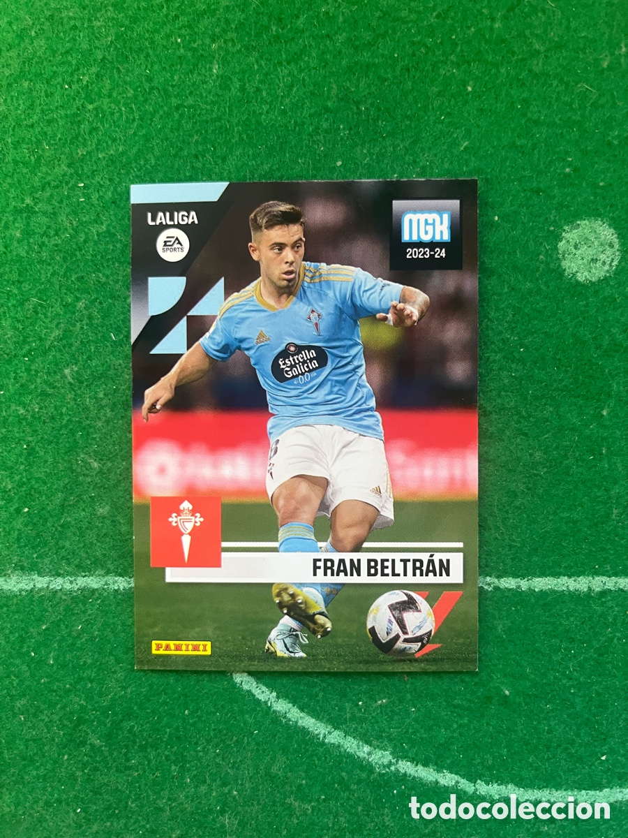 Cromos de f&uacute;tbol: 154 FRAN BELTR&Aacute;N CELTA DE VIGO MEGACRACKS 2023 2024 PANINI