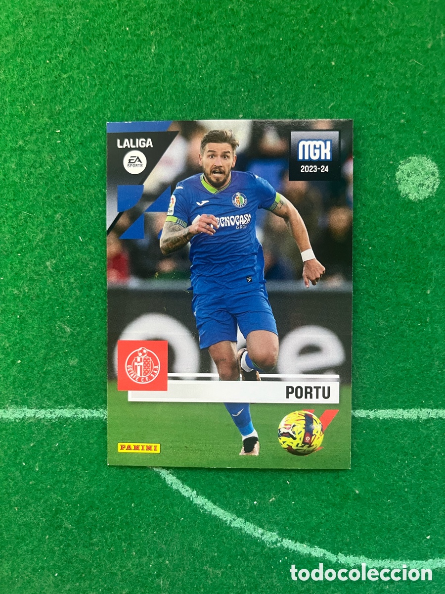 Cromos de f&uacute;tbol: 177 PORTU GETAFE MEGACRACKS 2023 2024 PANINI