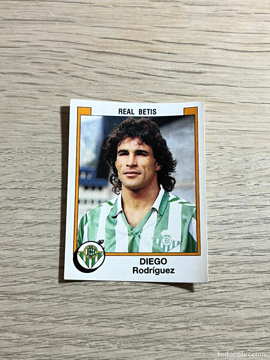 Cromos de f&uacute;tbol: 65 DIEGO BETIS LIGA FUTBOL 88 PANINI NUNCA PEGADO SIN PEGAR 1988