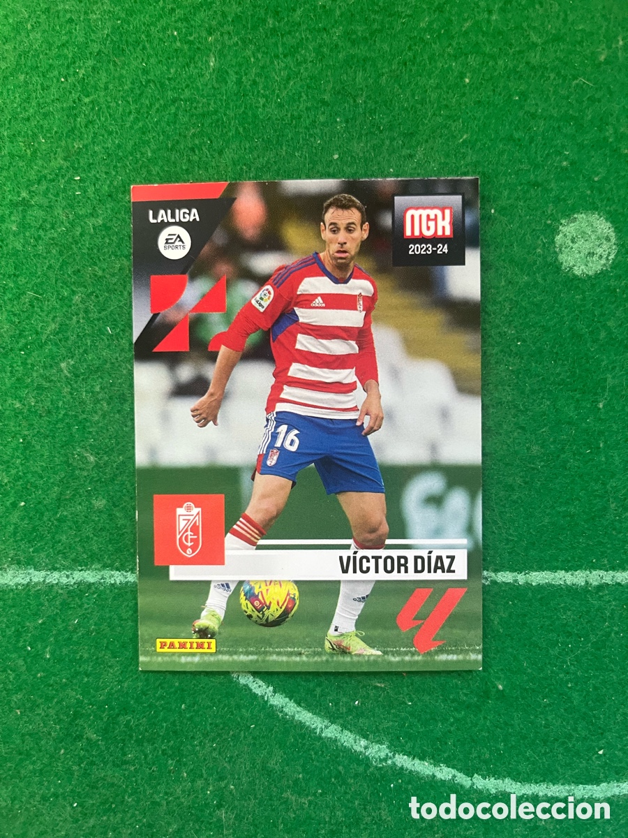 Cromos de f&uacute;tbol: 204 V&Iacute;CTOR D&Iacute;AZ GRANADA MEGACRACKS 2023 2024 PANINI