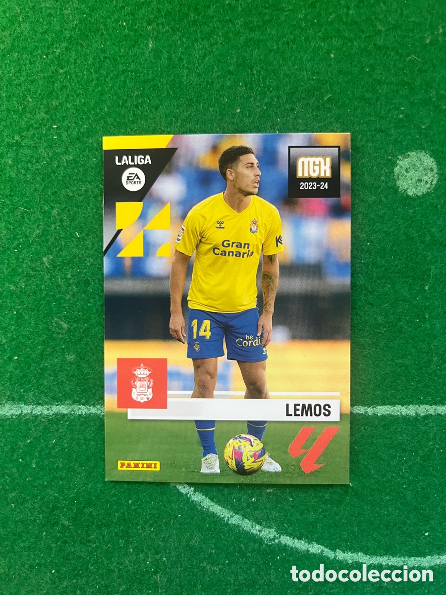 Cromos de f&uacute;tbol: 220 LEMOS LAS PALMAS MEGACRACKS 2023 2024 PANINI