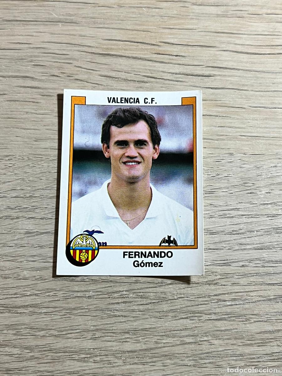 Cromos de f&uacute;tbol: 358 FERNANDO VALENCIA LIGA FUTBOL 88 PANINI NUNCA PEGADO SIN PEGAR 1988