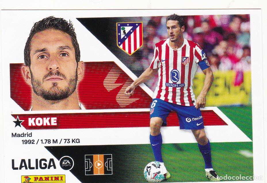 Cromos de f&uacute;tbol: ESTE 2026-27 * KOKE * N&ordm; 11 - DEL AT. MADRID (NUEVO DE SOBRE) (A-20)
