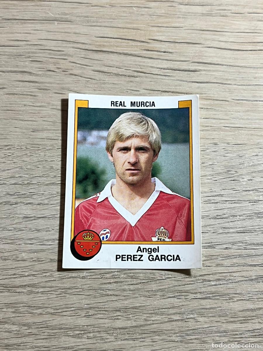 Cromos de f&uacute;tbol: 241 PEREZ GARCIA MURCIA LIGA FUTBOL 88 PANINI NUNCA PEGADO SIN PEGAR 1988