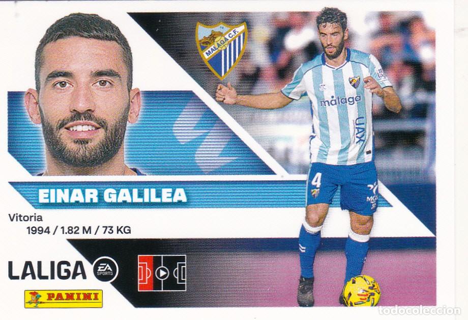 Cromos de f&uacute;tbol: ESTE 2026-27 * EINAR GALILEA * N&ordm; 8 - DEL M&Aacute;LAGA (NUEVO DE SOBRE) (A-20)