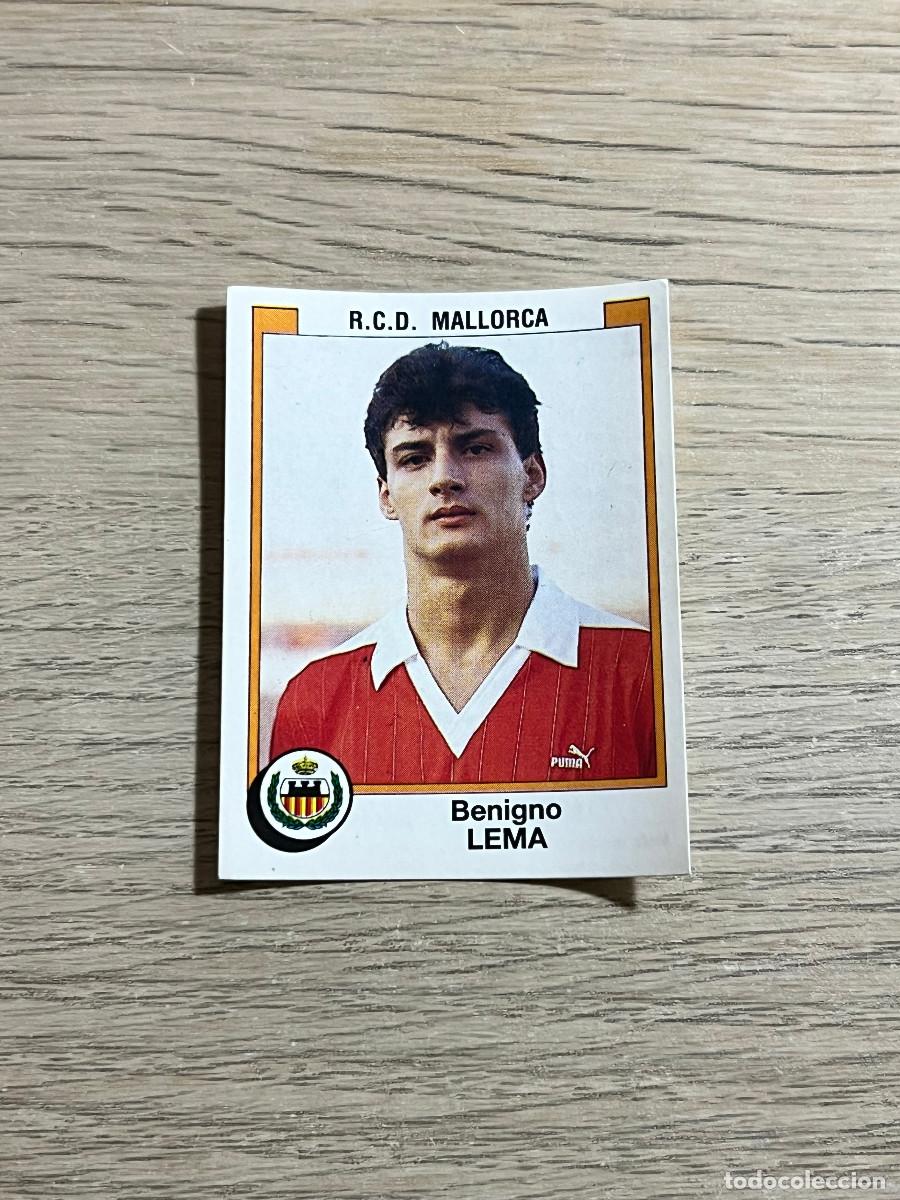 Cromos de f&uacute;tbol: 219 LEMA MALLORCA LIGA FUTBOL 88 PANINI NUNCA PEGADO SIN PEGAR 1988