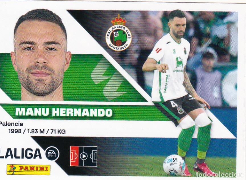 Cromos de f&uacute;tbol: ESTE 2026-27 * MANU HERNANDO * N&ordm; 9A - DEL RACING (NUEVO DE SOBRE) (A-20)