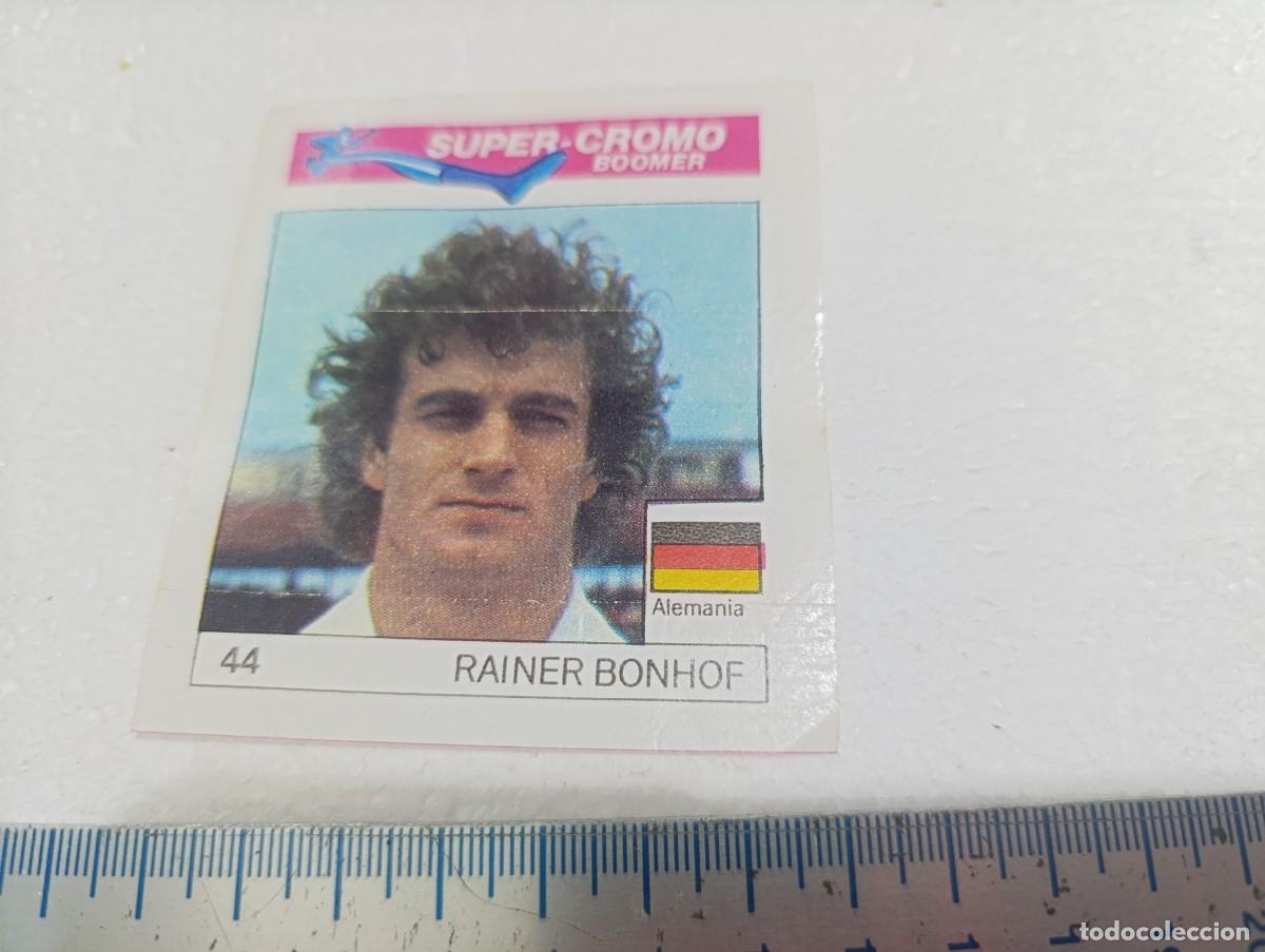 Figurine di Calcio: CROMO - RAINER BONHOF - CHICLES BOOMER FUTBOL A&Ntilde;OS 80