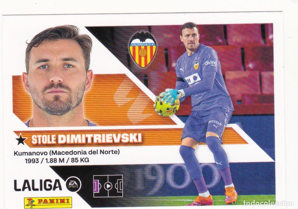 Cromos de f&uacute;tbol: ESTE 2026-27 * DIMITRIEVSKI * N&ordm; 3 - DEL VALENCIA (NUEVO DE SOBRE) (A-20)