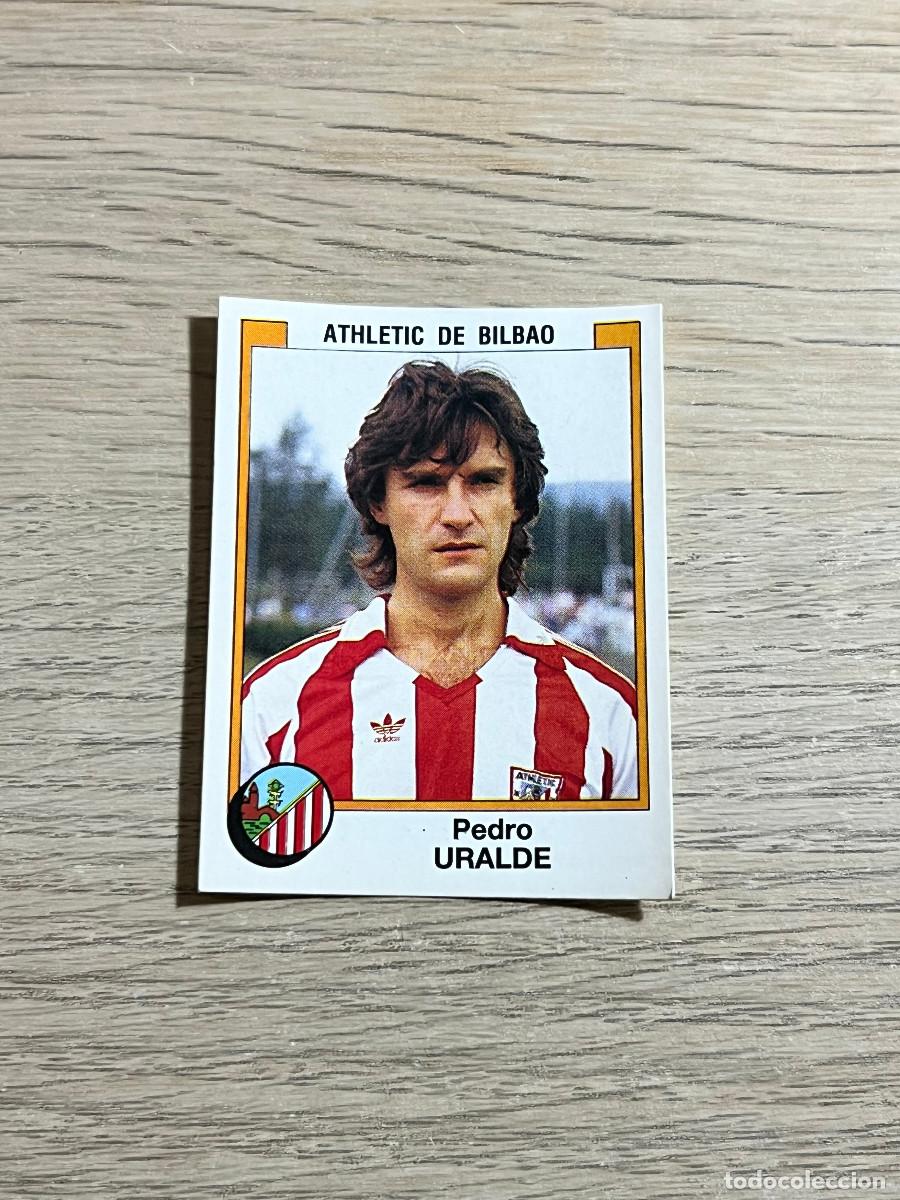 Cromos de f&uacute;tbol: 19 URALDE ATHLETIC DE BILBAO LIGA FUTBOL 88 PANINI NUNCA PEGADO SIN PEGAR 1988