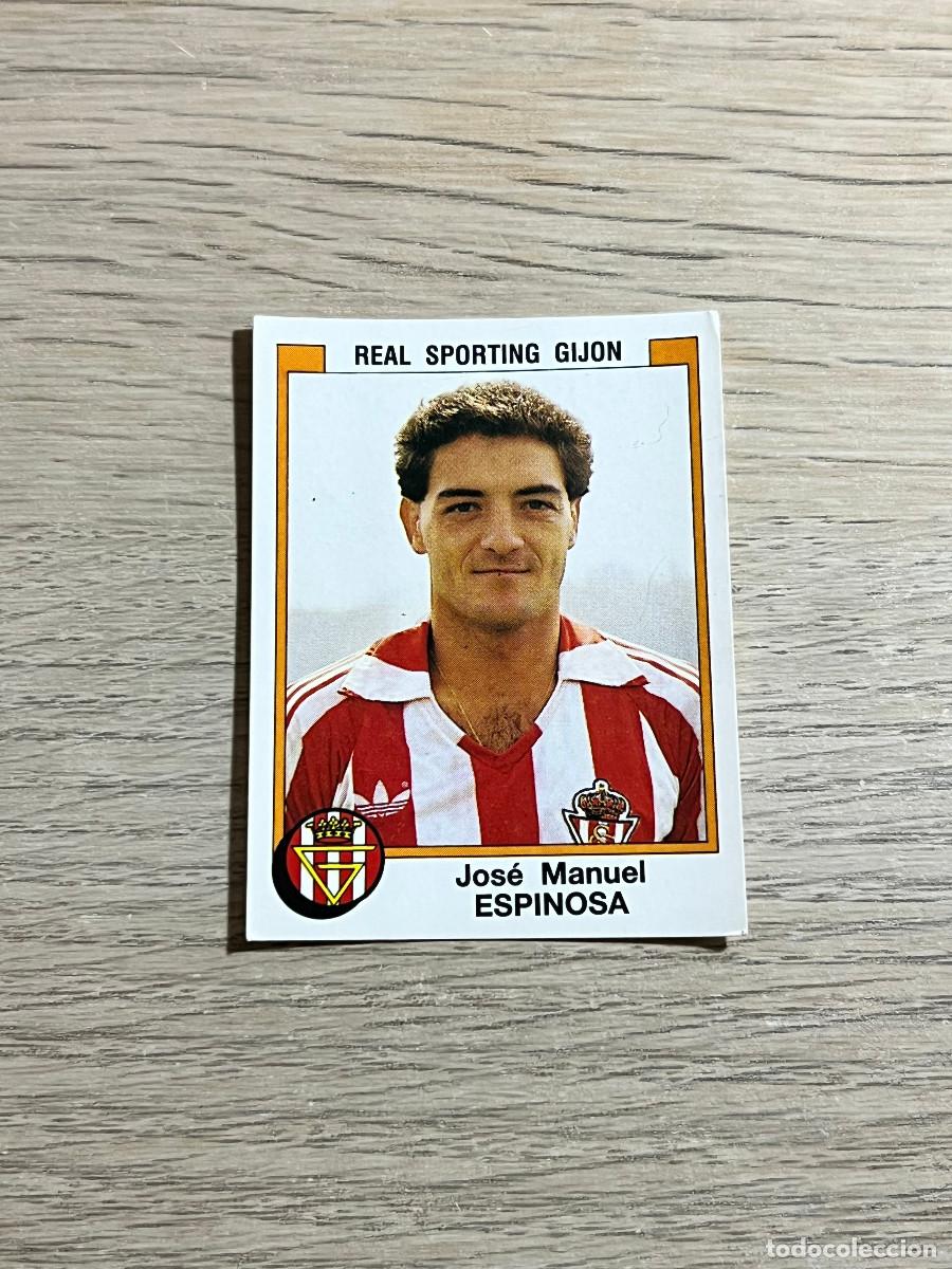 Cromos de f&uacute;tbol: 333 ESPINOSA SPORTING LIGA FUTBOL 88 PANINI NUNCA PEGADO SIN PEGAR 1988