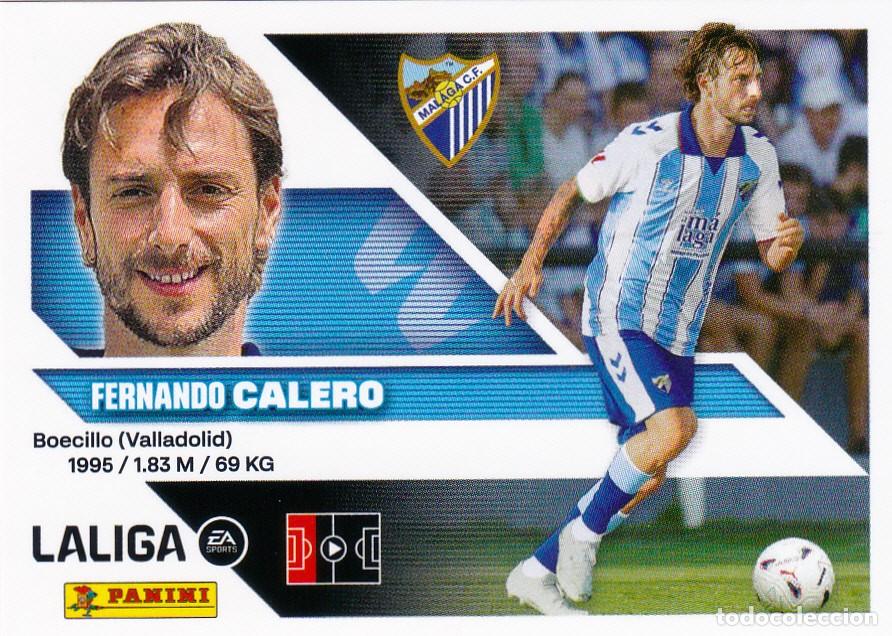 Cromos de f&uacute;tbol: ESTE 2026-27 * CALERO * N&ordm; 7 - 2&ordf; EDICI&Oacute;N DEL M&Aacute;LAGA (NUEVO DE SOBRE) (A-20)