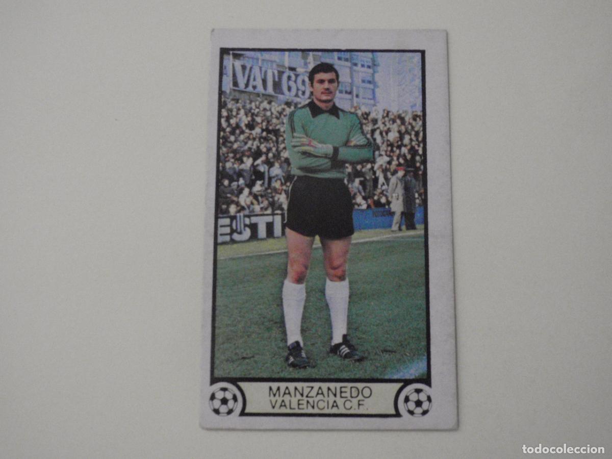 Cromos de f&uacute;tbol: Cromo futbol MANZANEDO - Valencia CF. LIGA EDICIONES ESTE 1979 1980. 79 80