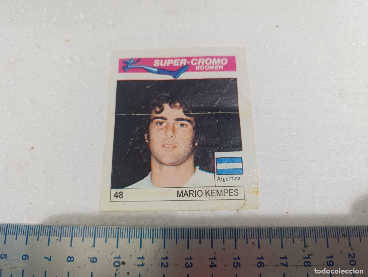 Cromos de f&uacute;tbol: CROMO - KEMPES - CHICLES BOOMER FUTBOL A&Ntilde;OS 80