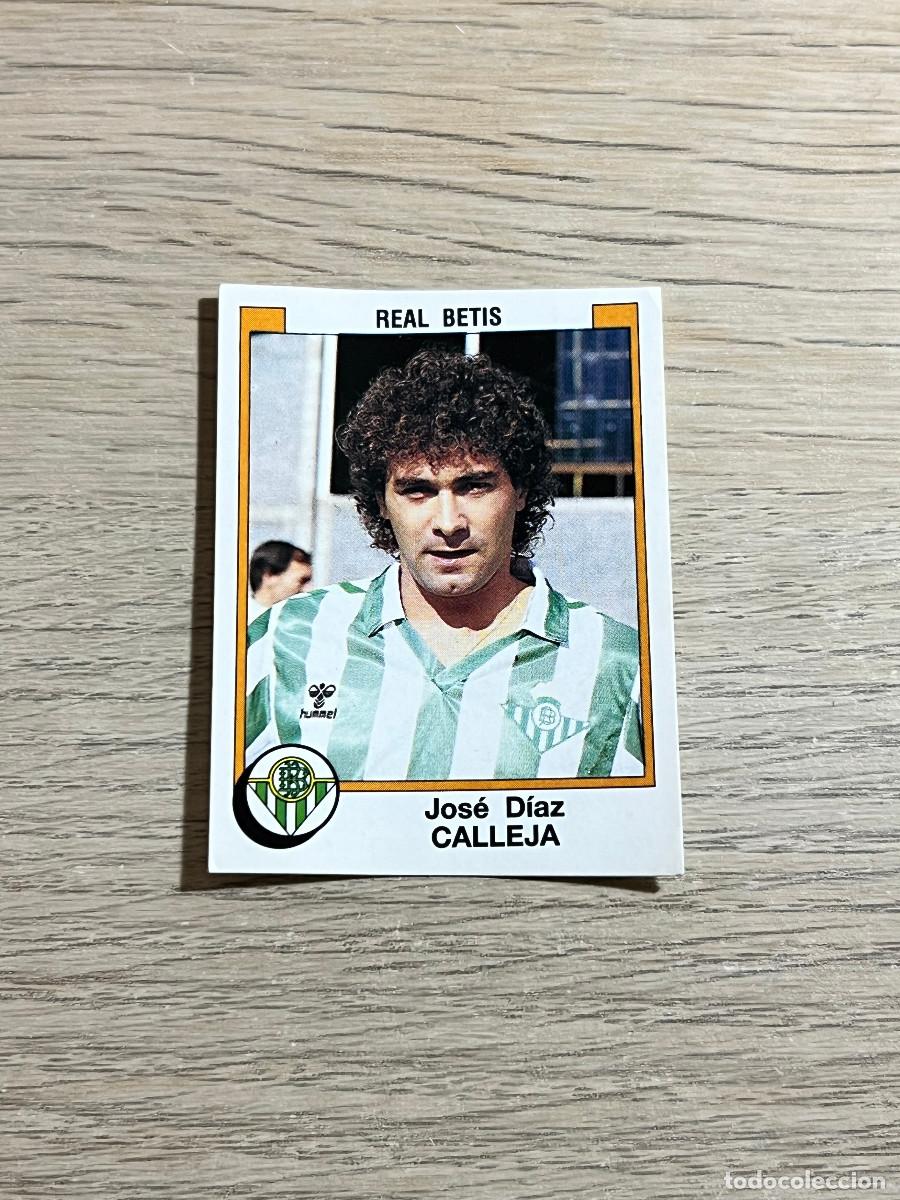 Cromos de f&uacute;tbol: 69 CALLEJA BETIS LIGA FUTBOL 88 PANINI NUNCA PEGADO SIN PEGAR 1988