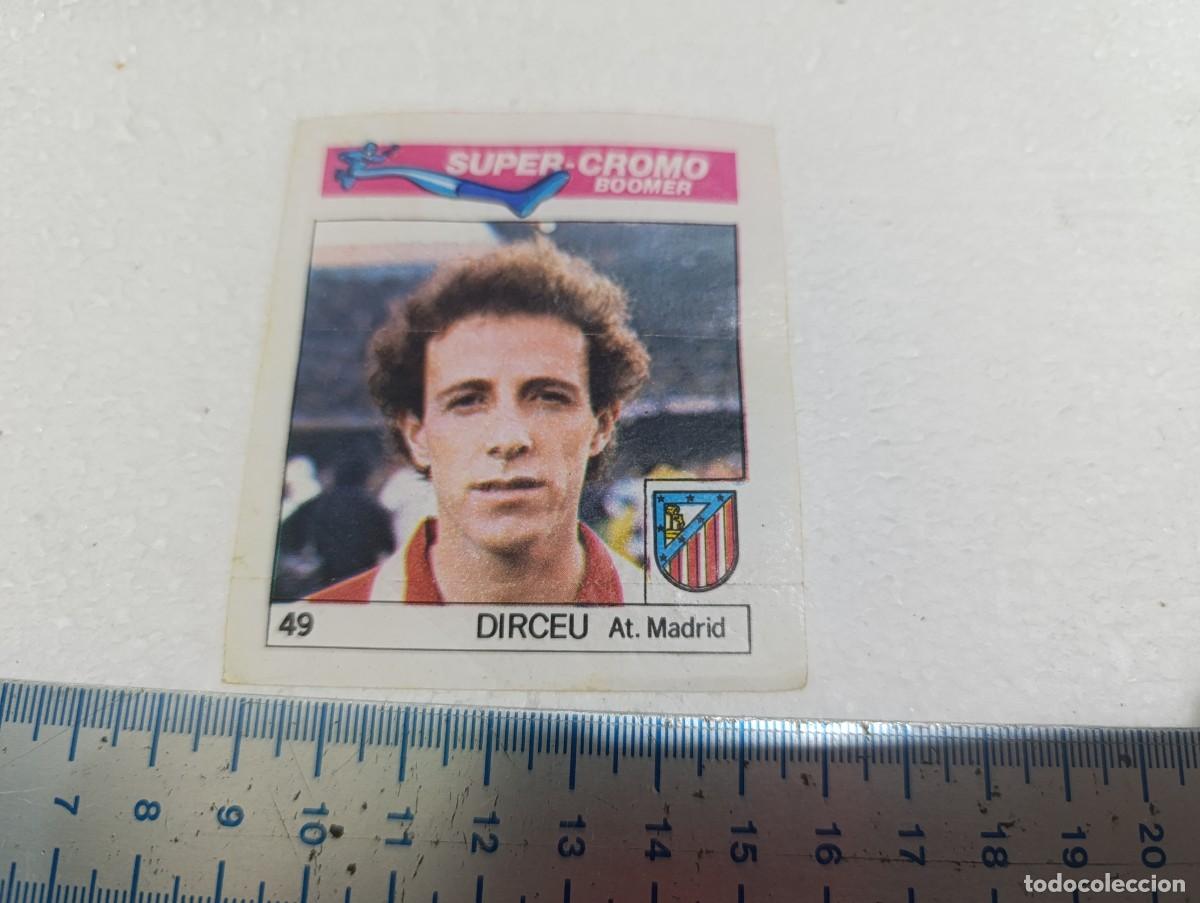 Football Stickers: CROMO - DIRCEU - CHICLES BOOMER FUTBOL A&Ntilde;OS 80