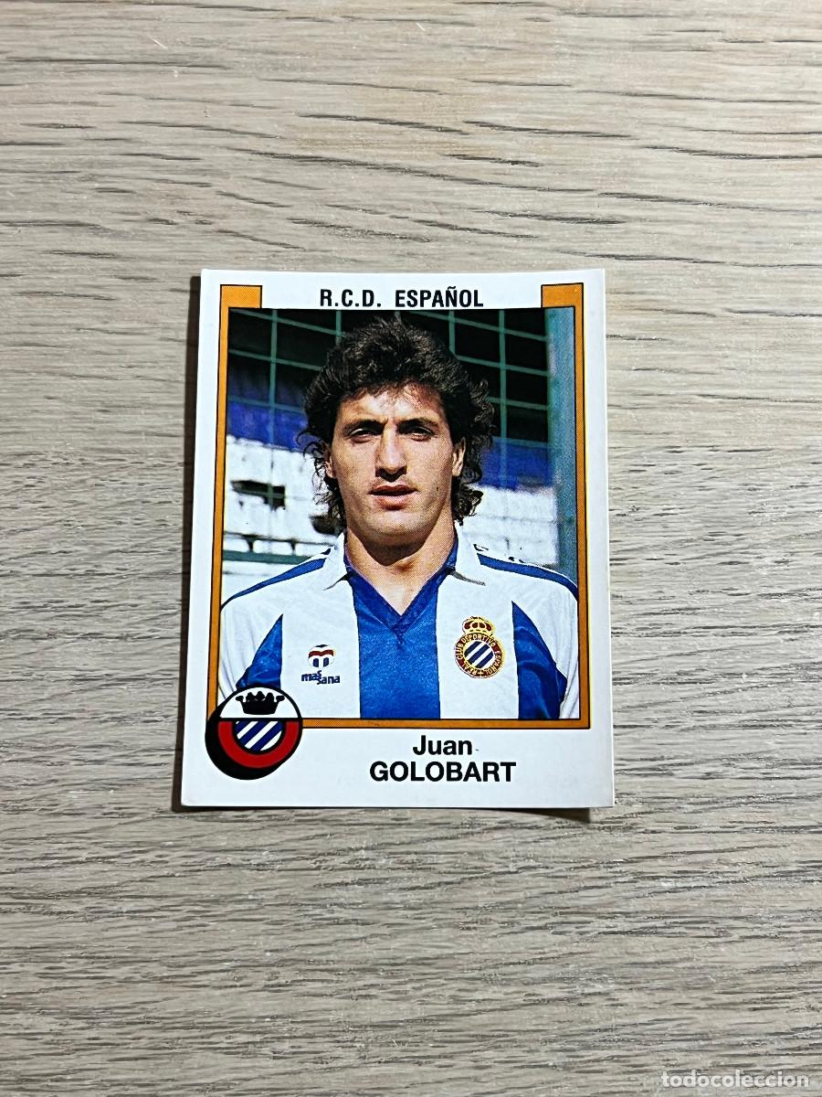 Football Stickers: 131 GOLOBART ESPA&Ntilde;OL LIGA FUTBOL 88 PANINI NUNCA PEGADO SIN PEGAR 1988