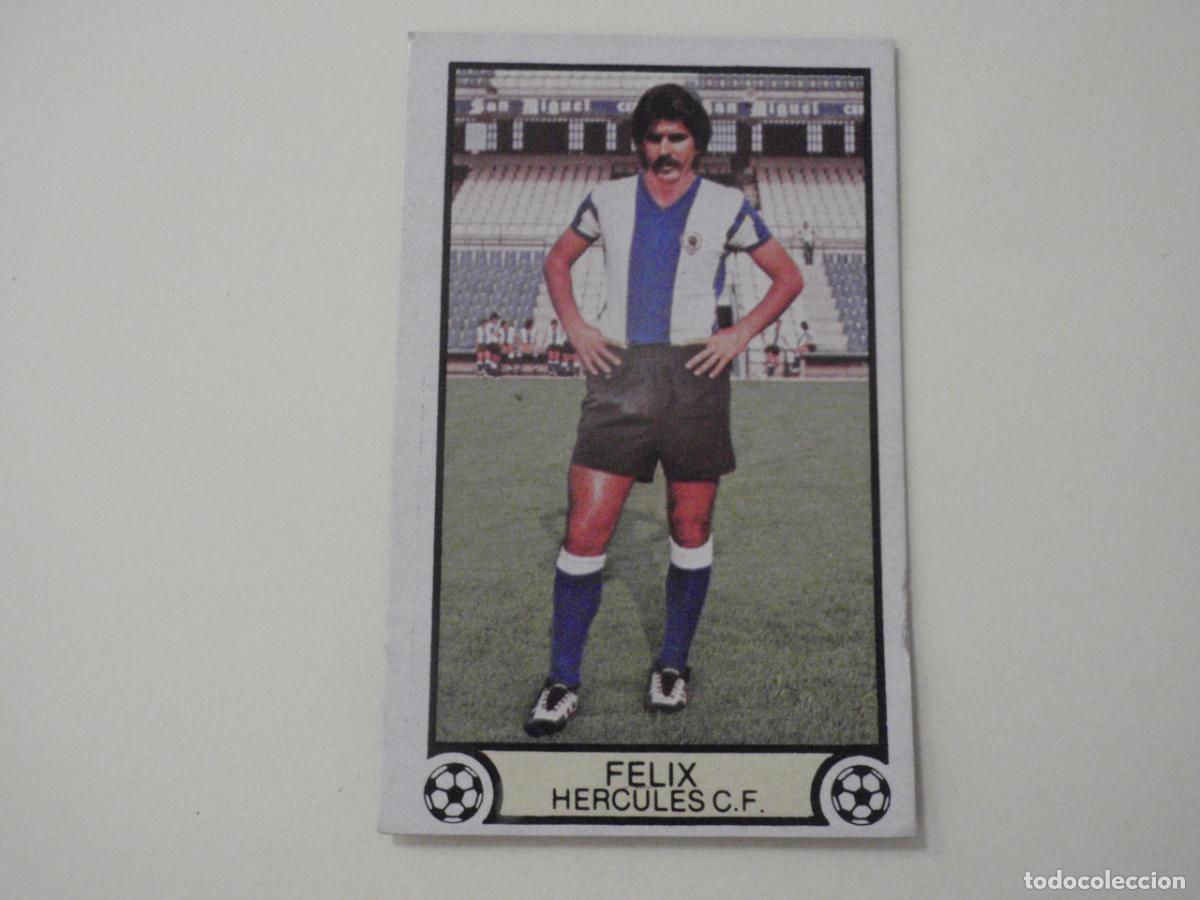 Football Stickers: Cromo futbol Fichaje 2 FELIX - H&eacute;rcules CF. LIGA EDICIONES ESTE 1979 1980. 79 80