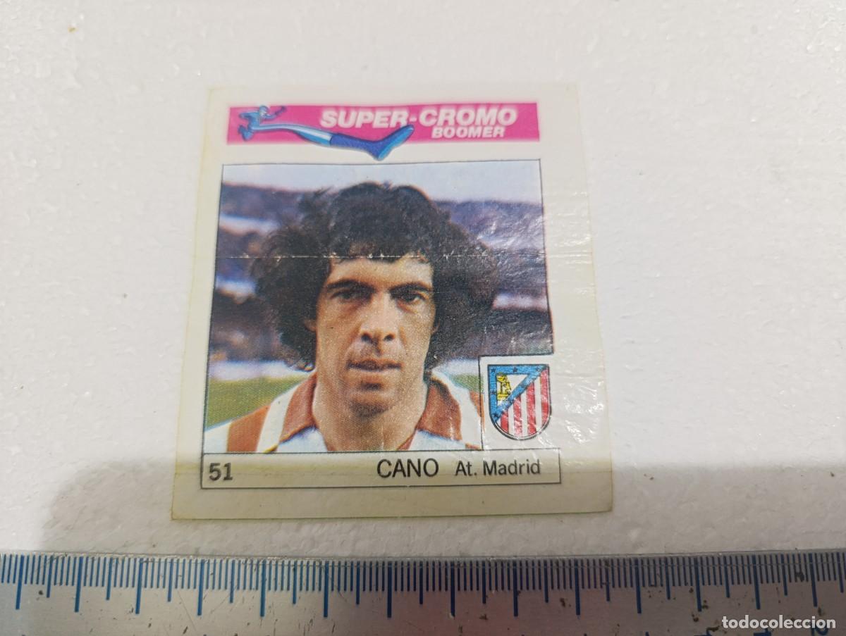 Cromos de Futebol: CROMO - CA&Ntilde;O - CHICLES BOOMER FUTBOL A&Ntilde;OS 80