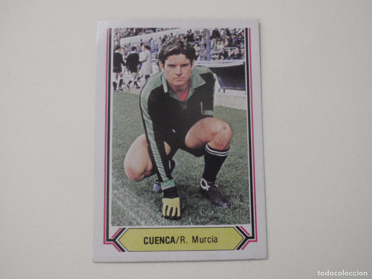 Football Stickers: Cromo futbol CUENCA - Real Murcia. LIGA EDICIONES ESTE 1980 1981. 80 81