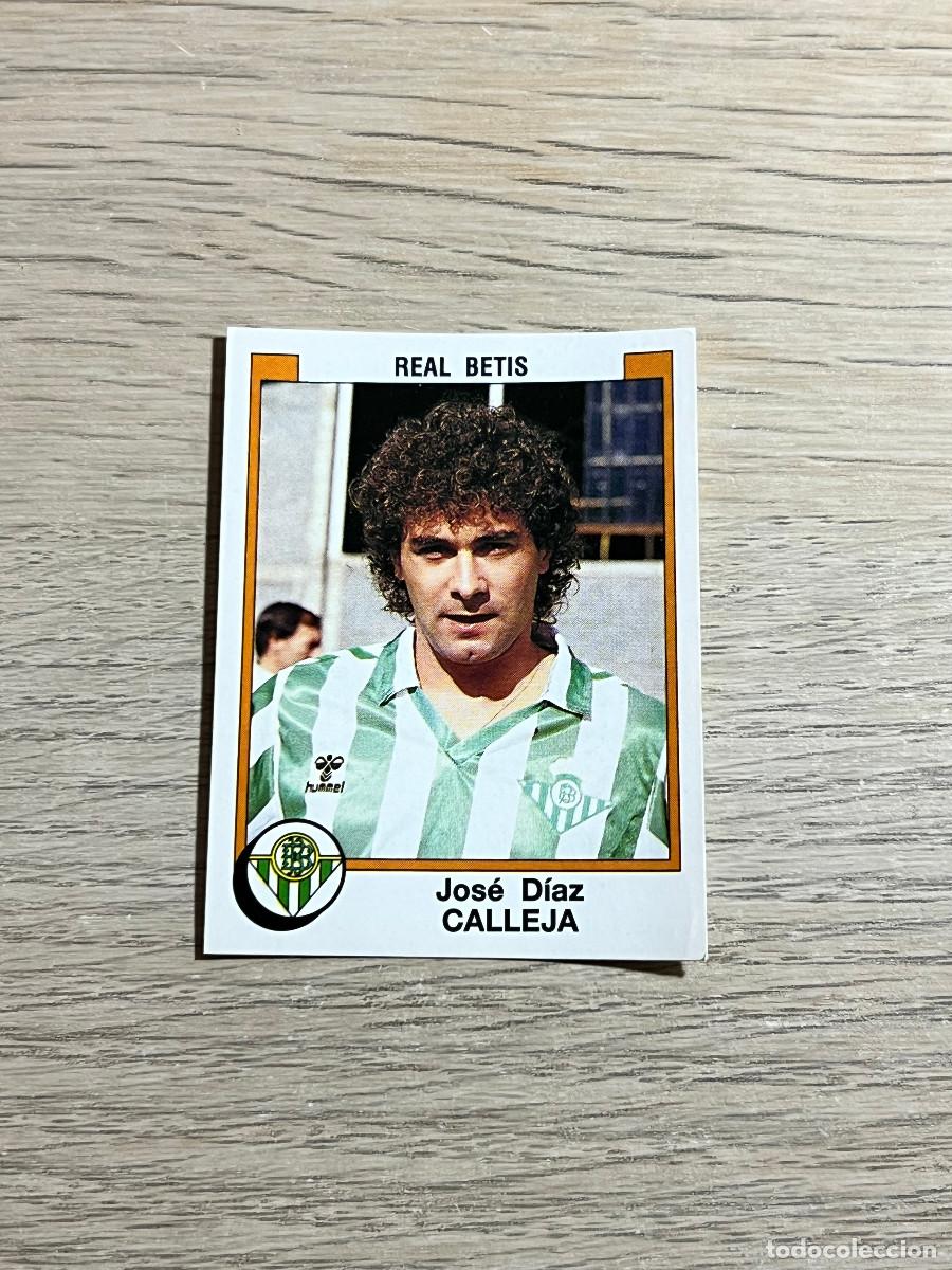 Football Stickers: 69 CALLEJA BETIS LIGA FUTBOL 88 PANINI NUNCA PEGADO SIN PEGAR 1988