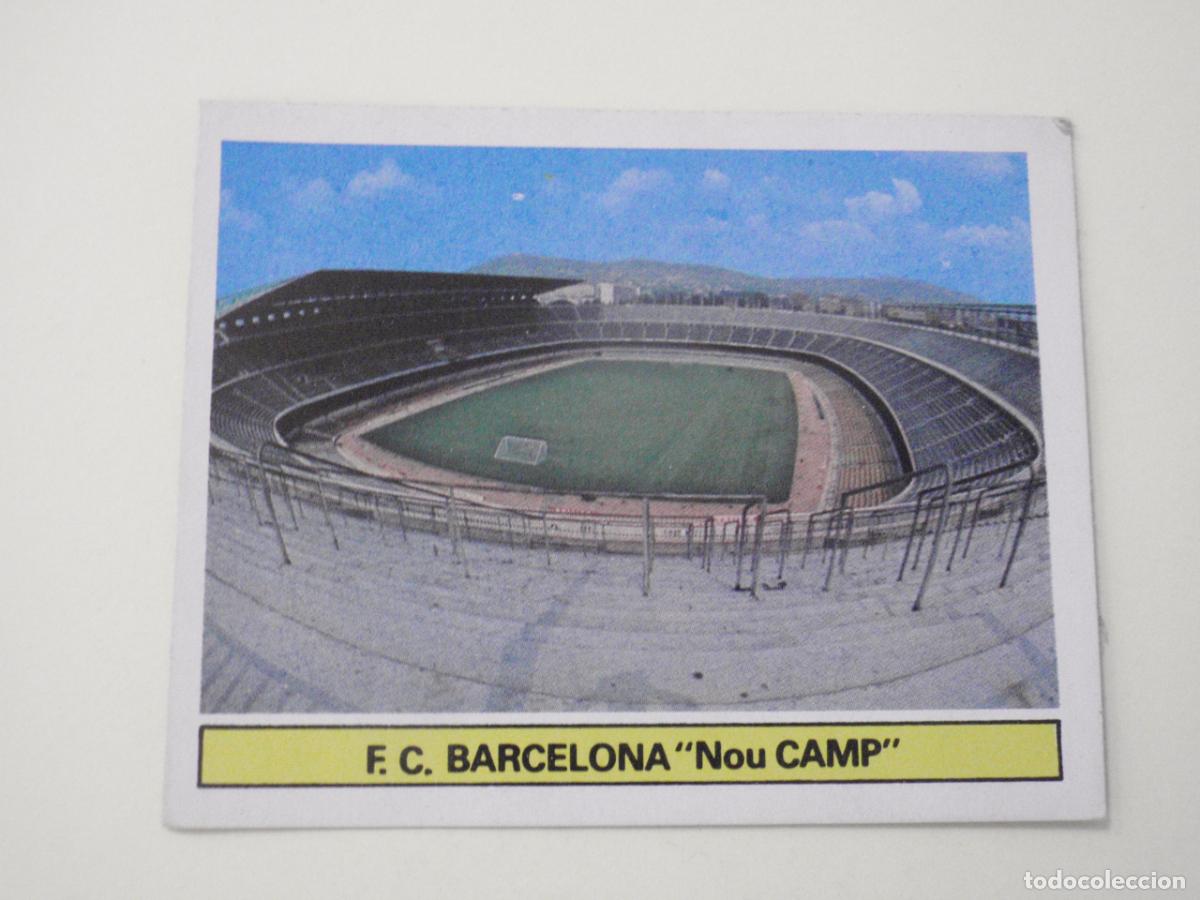 Cromos de f&uacute;tbol: Cromo futbol NOU CAMP - FC Barcelona. LIGA EDICIONES ESTE 1981 1982. 81 82