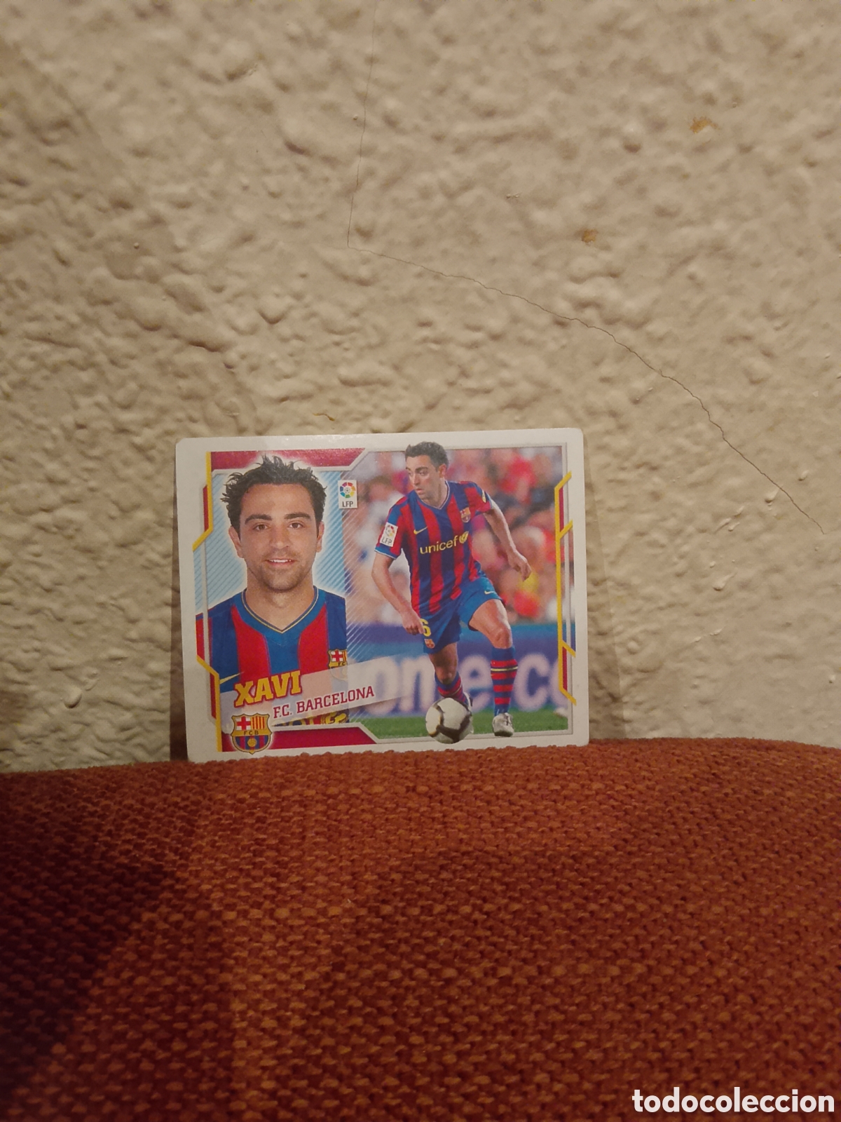 Cromos de f&uacute;tbol: Xavi FC Barcelona 10 la liga este 10-11 2010 2011