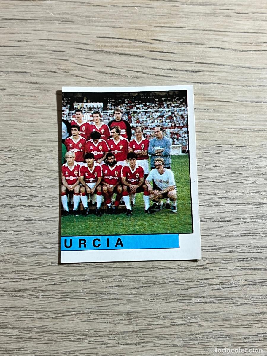 Football Stickers: 252 PLANTILLA ALINEACION MURCIA LIGA FUTBOL 88 PANINI NUNCA PEGADO SIN PEGAR 1988