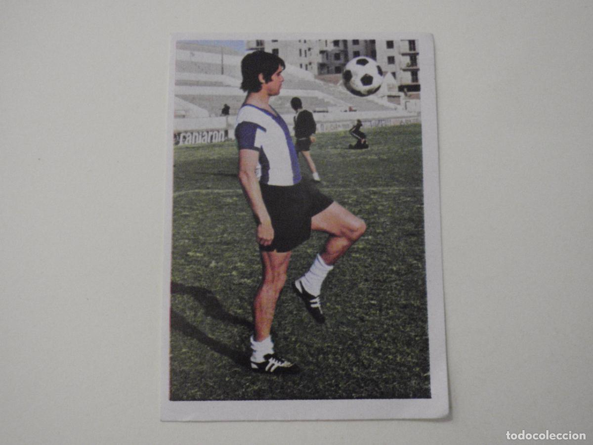 Football Stickers: Cromo futbol ARIETA - H&eacute;rcules CF. CAMPEONATO LIGA 1975 1976 Editorial FHER. 75 76
