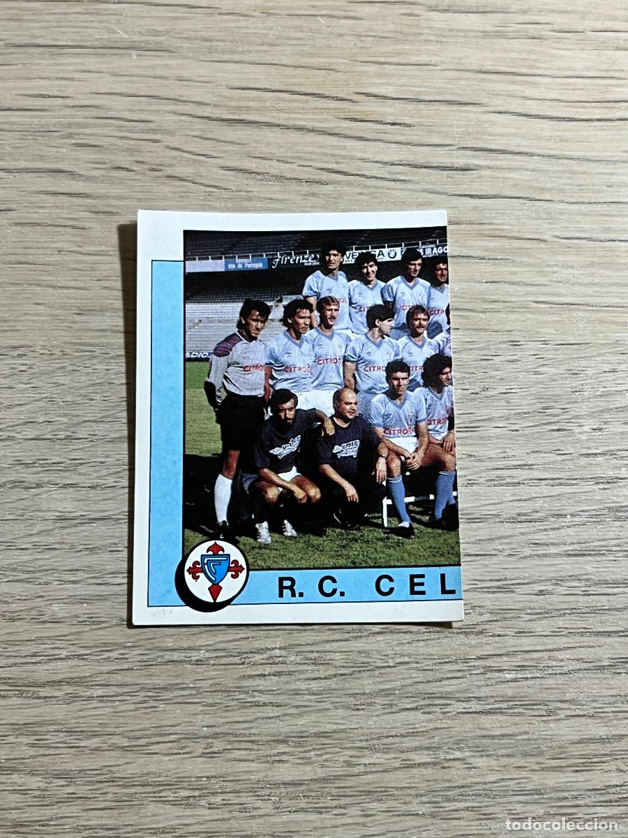 Football Stickers: 117 PLANTILLA ALINEACION CELTA LIGA FUTBOL 88 PANINI NUNCA PEGADO SIN PEGAR 1988