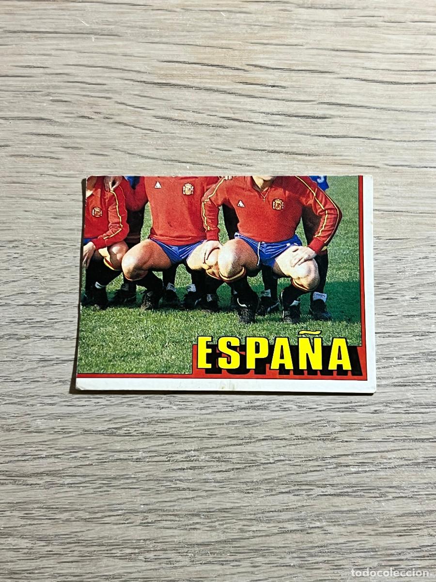 Figurine di Calcio: 4 PLANTILLA ALINEACION ESPA&Ntilde;A LIGA FUTBOL 88 PANINI NUNCA PEGADO SIN PEGAR 1988