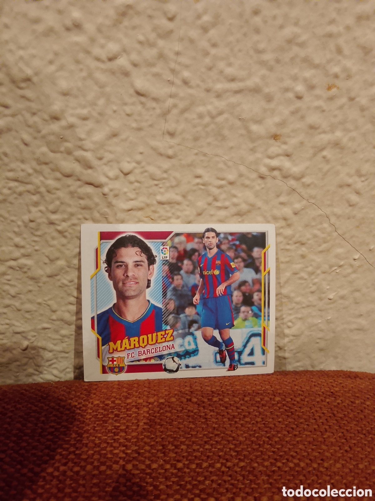 Cromos de f&uacute;tbol: Marqu&eacute;z FC Barcelona 4 B la liga este 10-11 2010 2011